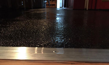 Garage floor rubber coating