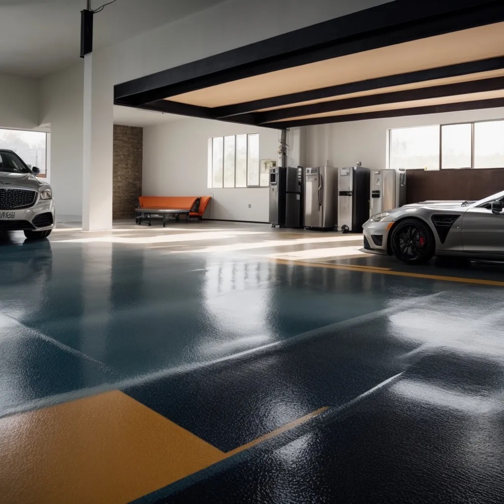 3_garage-epoxy-flooring Cascade, Michigan